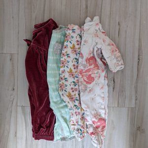 3-6 mos romper bundle